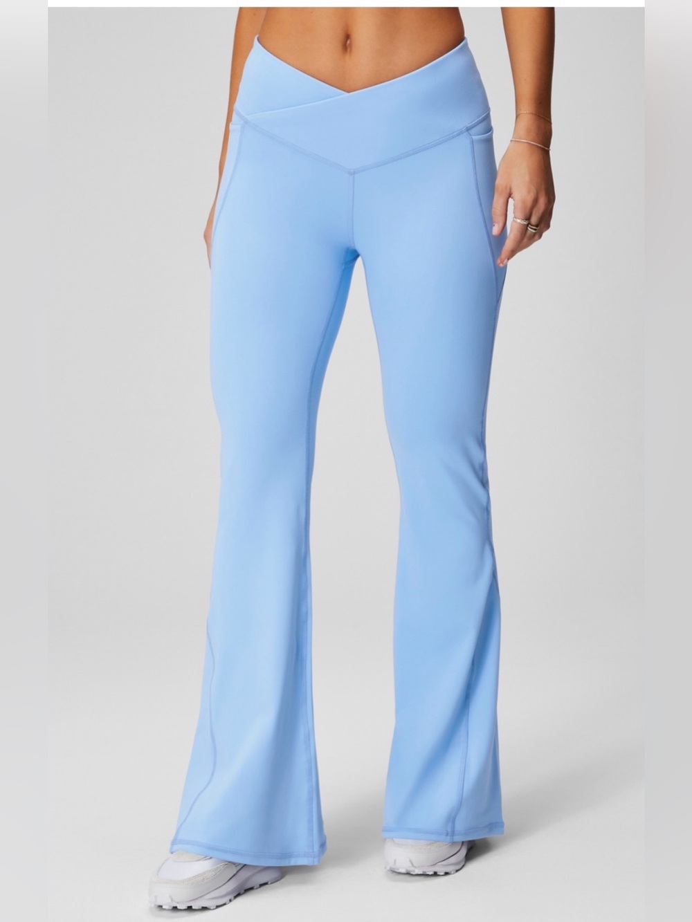 Fabletics Sky High-Waisted Crossover Flare